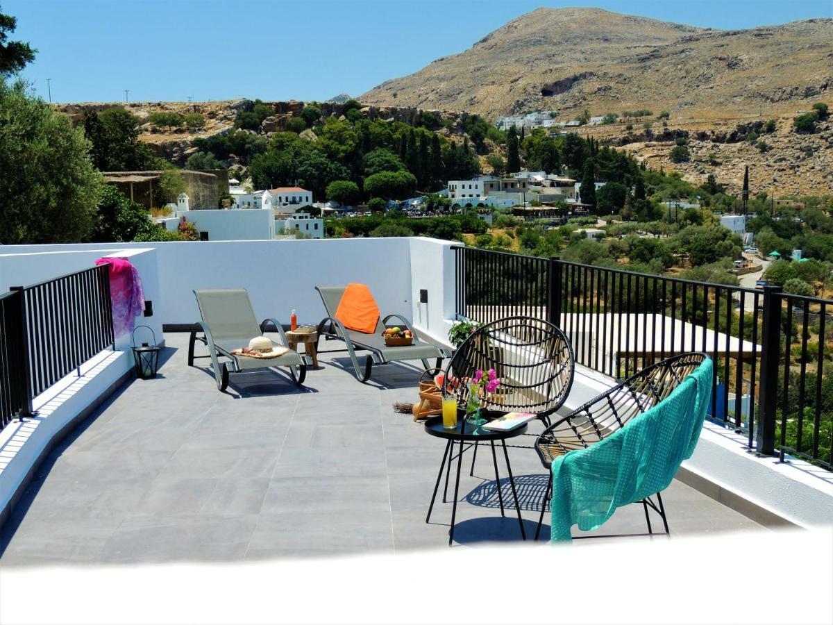 Lindos Aktaia Villa エクステリア 写真