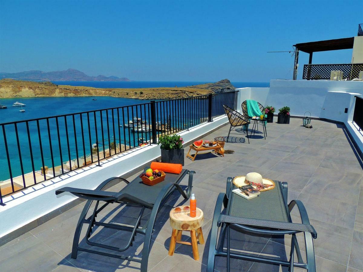 Lindos Aktaia Villa エクステリア 写真
