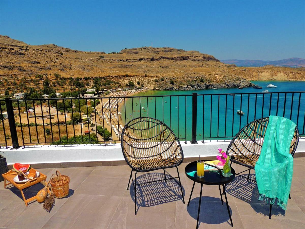 Lindos Aktaia Villa エクステリア 写真